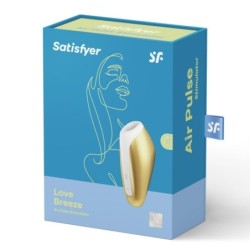 Sací vibrátor Satisfyer Love Breeze - Žltý