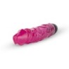 Jelly Supreme - Vibrador Realista - Rosa/Purpurina
