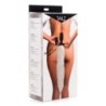 Plug anal vibratório com cauda de raposa - Branco
