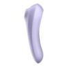 Vibreur de succion double plaisir - Mauve