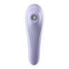 Vibreur de succion double plaisir - Mauve