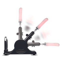 Seksa mašīna Robo Fuk Deluxe ar dildo un masturbatoru