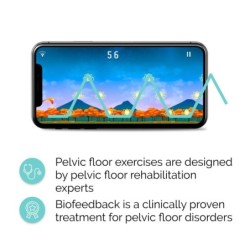 Perifit Care Esercitatore di Kegel Originale / Allenatore Connesso del Pavimento Pelvico - Pi