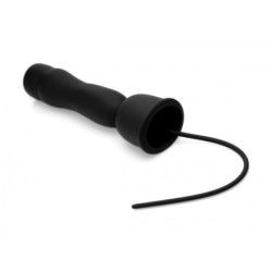 Dilatador de pene con estimulador vibratorio del glande