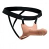 Dildo de silicona hueco con arnés