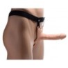 Dildo de silicona hueco con arnés