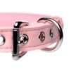 Gouden kitten halsband met belletje - Roze