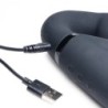 Swirl vibrator uden stropper med sele - Sort