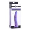 Silikonowe dildo Magic Stick z brokatem - 20 cm
