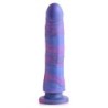 Silikonowe dildo Magic Stick z brokatem - 24 cm