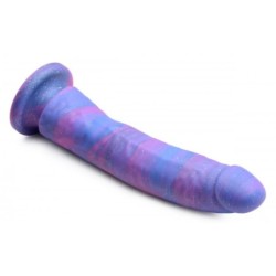 Gode en silicone Magic Stick à paillettes - 24 cm
