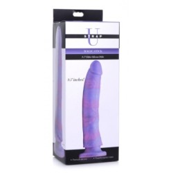 Dildo de silicona Magic Stick amb purpurina - 24 cm