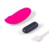 Vibrator za hlačke, upravljan z aplikacijo Candy - Roza
