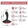 Vibrator pentru prostată Solstice controlat prin aplicație