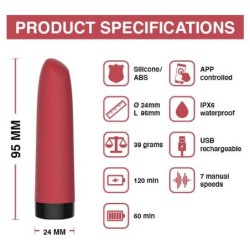 Mini Vibrator Wecker App-gesteuert
