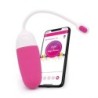 Uovo Vibrante Controllato da App Vini - Rosa/Bianco