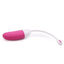 Vibrator tip ou controlat prin aplicație Vini - Roz/Alb