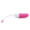 Vibrator tip ou controlat prin aplicație Vini - Roz/Alb