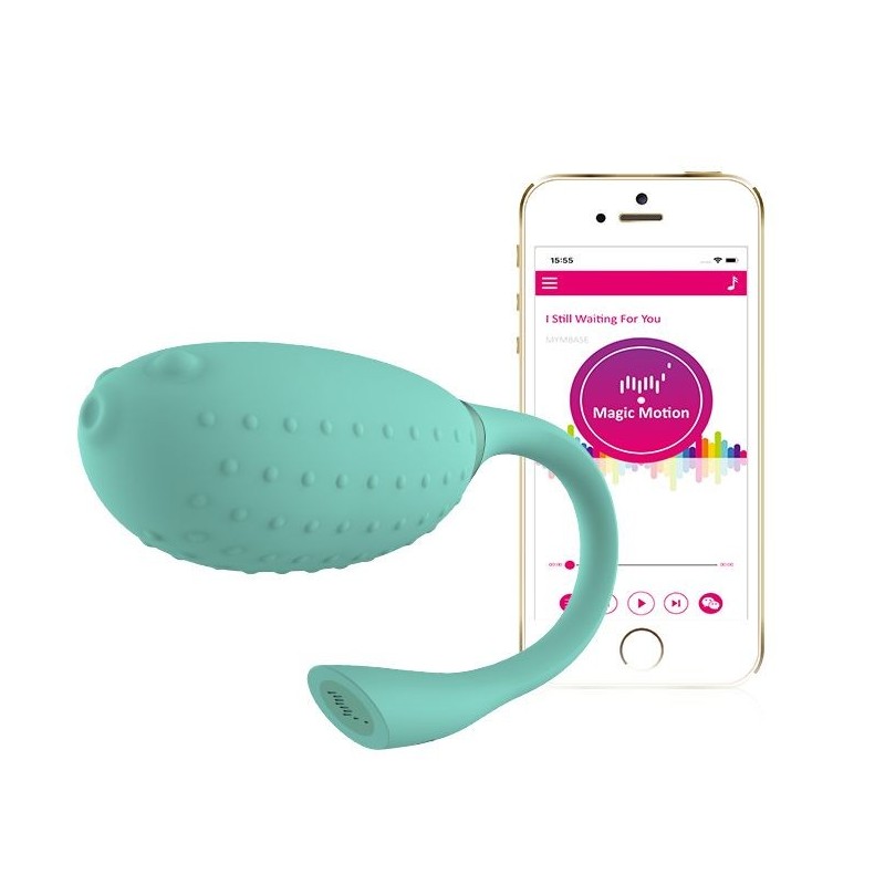 Ou vibrator inteligent Fugu verde Ou vibrator inteligent Fugu verde
