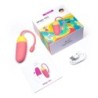 Vibrator tip ou controlat prin aplicație Vini - Coral/Galben