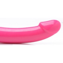 Revolver Strapless Strap-On XXL - Vibraattori, vaaleanpunainen