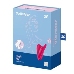 Satisfyer High Fly sõrme vibraator - Punane