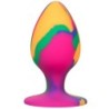 Cheeky Large Plug Anal Tie-Dye