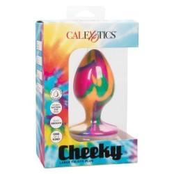 Cheeky Large Plug Anal Tie-Dye