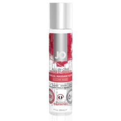 System JO - Lubricante de Masaje Todo en Uno - Calentamiento y Base de Silicona