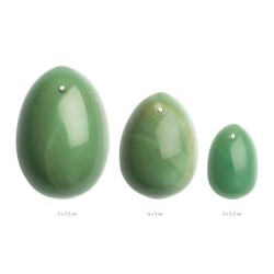 La Gemmes - Set of 3 Yoni Eggs - Jade