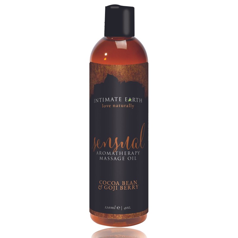 Olejek do Masażu Sensualnego Ziarno Kakaowca i Jagoda Goji - 120 ml