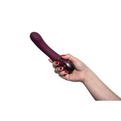 Vibrador para el punto G Hot Octopuss Kurve - Ciruela