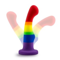 Dildo de Silicona Pride con Ventosa - Libertad