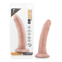 Dildo Realiste cu Ventuză 7'' - Vanilie