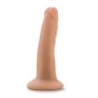 Dildo realist cu ventuză 14 cm - Vanilie