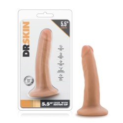 Realistische dildo met zuignap 14 cm - Vanille