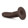 Dildo realistico con ventosa 14 cm - Cioccolato