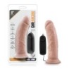 Vibrador Dr. Joe con ventosa de 8'' - Vainilla