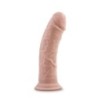 Realistischer Dildo mit Saugnapf 20 cm - Vanille