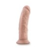 Reālistisks Dildo ar Piesūcekni 20 cm - Vaniļa