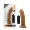 Dr. Joe 8'' Suction Cup Vibrator - Mocha