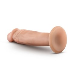 Dr. Dildo Mic cu Ventuză 6.5'' - Vanilie