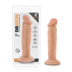 Dr. Dildo Pequeno com Ventosa 6.5'' - Baunilha