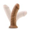 Dildo Realista con Ventosa 8'' - Mocha