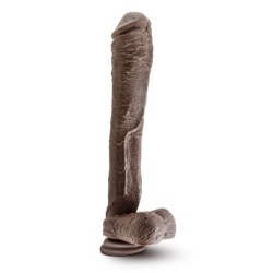 Dildo Mr. Ed XL su siurbtuku, 33 cm