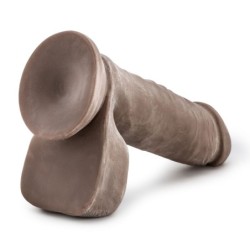Mr. Magic - dildo 23 cm z przyssawką - Czekolada