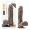 Mr. Magic - 23 cm Dildo mit Saugnapf - Schokolade