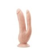 Dobbelt Dildo 21.6 cm - Vanilje