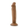 Dr. Dildo Piccolo con Ventosa 6.5'' - Moka