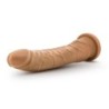 Realistické dildo s přísavkou 21,5 cm - Mocha